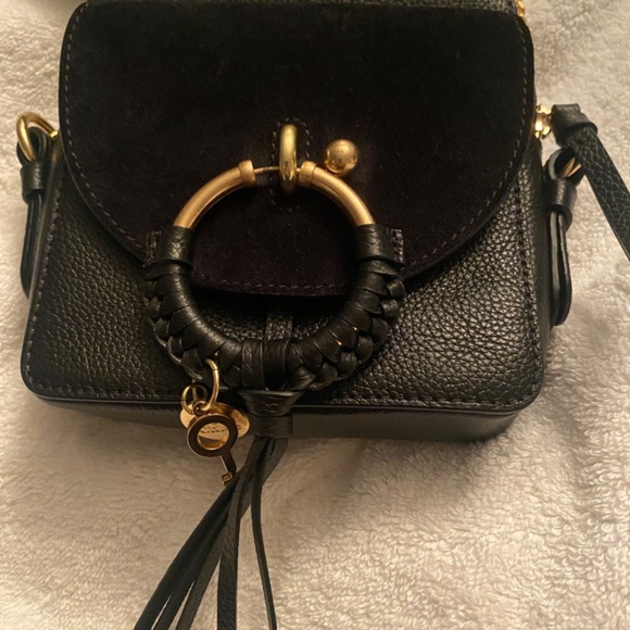 See by Chloe crossbody with chain Gokf detail - Picture 5 of 8